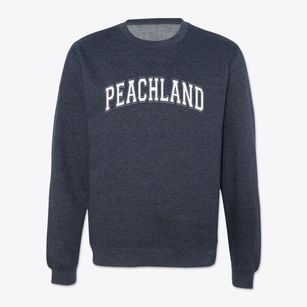 Peachland North Carolina Varsity Crewneck Sweatshirt