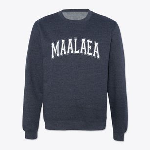 Maalaea Hawaii Varsity Crewneck Sweatshirt