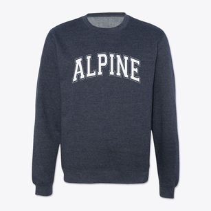 Alpine Oregon Varsity Crewneck Sweatshirt