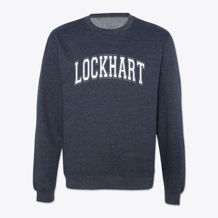 Lockhart Texas Varsity Crewneck Sweatshirt