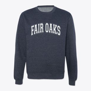 Fair Oaks Georgia Varsity Crewneck Sweatshirt