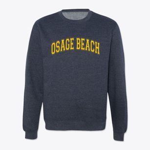 Osage Beach Missouri Varsity Crewneck Sweatshirt