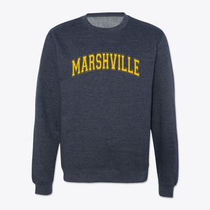 Marshville North Carolina Varsity Crewneck Sweatshirt