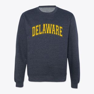 Delaware New York Varsity Crewneck Sweatshirt