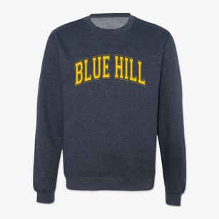 Blue Hill Nebraska Varsity Crewneck Sweatshirt