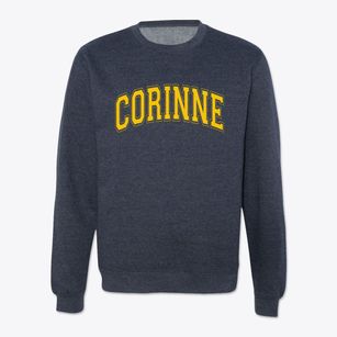 Corinne Utah Varsity Crewneck Sweatshirt