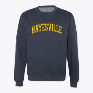 Hayesville Oregon Varsity Crewneck Sweatshirt
