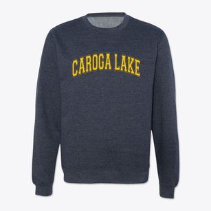 Caroga Lake New York Varsity Crewneck Sweatshirt