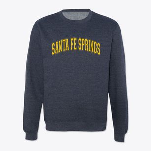 Santa Fe Springs California Varsity Crewneck Sweatshirt