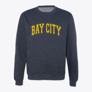Bay City Texas Varsity Crewneck Sweatshirt