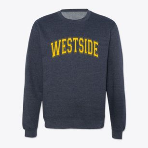 Westside California Varsity Crewneck Sweatshirt