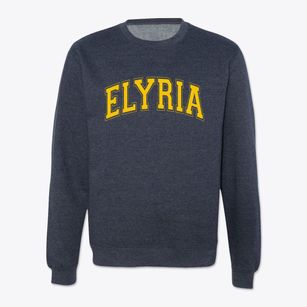 Elyria Nebraska Varsity Crewneck Sweatshirt