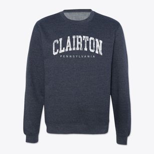 Clairton Pennsylvania Urban Vibe Crewneck Sweatshirt
