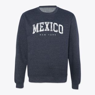 Mexico New York Urban Vibe Crewneck Sweatshirt