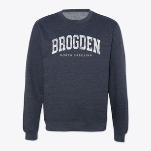 Brogden North Carolina Urban Vibe Crewneck Sweatshirt