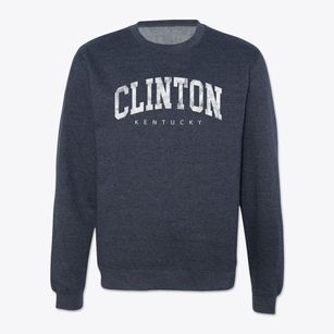 Clinton Kentucky Urban Vibe Crewneck Sweatshirt