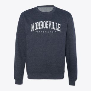 Monroeville Pennsylvania Urban Vibe Crewneck Sweatshirt