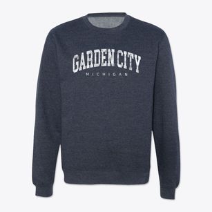 Garden City Michigan Urban Vibe Crewneck Sweatshirt
