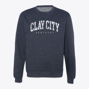 Clay City Kentucky Urban Vibe Crewneck Sweatshirt