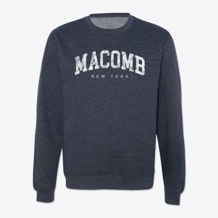 Macomb New York Urban Vibe Crewneck Sweatshirt