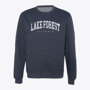 Lake Forest Illinois Urban Vibe Crewneck Sweatshirt