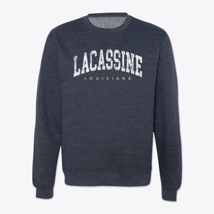Lacassine Louisiana Urban Vibe Crewneck Sweatshirt