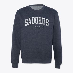 Sadorus Illinois Urban Vibe Crewneck Sweatshirt