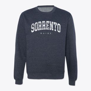 Sorrento Maine Urban Vibe Crewneck Sweatshirt