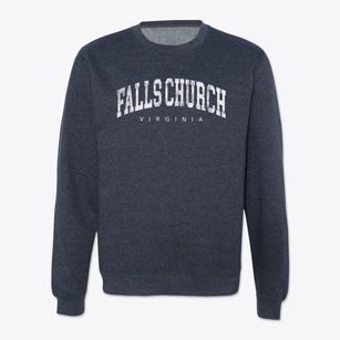 Falls Church Virginia Urban Vibe Crewneck Sweatshirt
