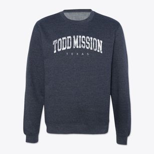 Todd Mission Texas Urban Vibe Crewneck Sweatshirt