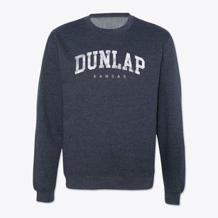 Dunlap Kansas Urban Vibe Crewneck Sweatshirt