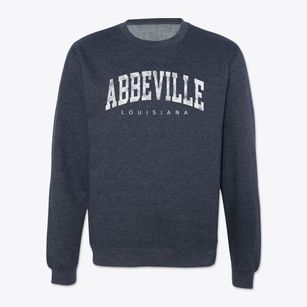 Abbeville Louisiana Urban Vibe Crewneck Sweatshirt