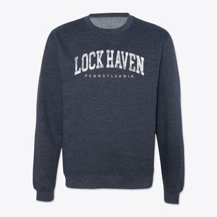 Lock Haven Pennsylvania Urban Vibe Crewneck Sweatshirt