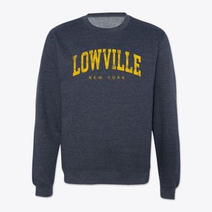 Lowville New York Urban Vibe Crewneck Sweatshirt