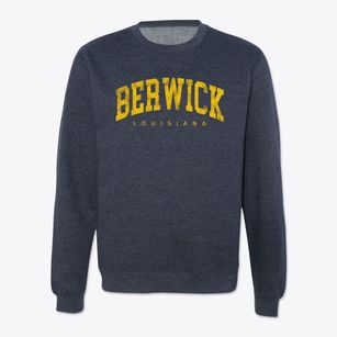 Berwick Louisiana Urban Vibe Crewneck Sweatshirt