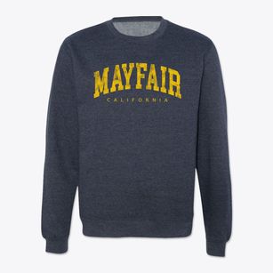 Mayfair California Urban Vibe Crewneck Sweatshirt