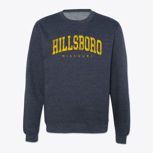 Hillsboro Missouri Urban Vibe Crewneck Sweatshirt