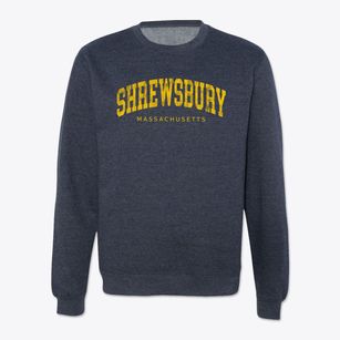 Shrewsbury Massachusetts Urban Vibe Crewneck Sweatshirt