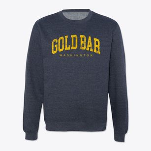 Gold Bar Washington Urban Vibe Crewneck Sweatshirt