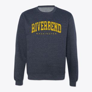 Riverbend Washington Urban Vibe Crewneck Sweatshirt