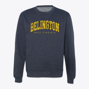 Belington West Virginia Urban Vibe Crewneck Sweatshirt
