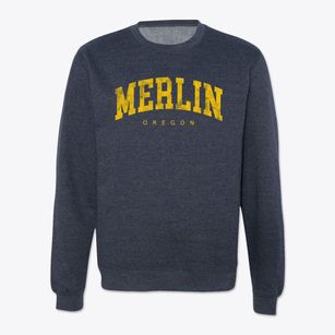 Merlin Oregon Urban Vibe Crewneck Sweatshirt