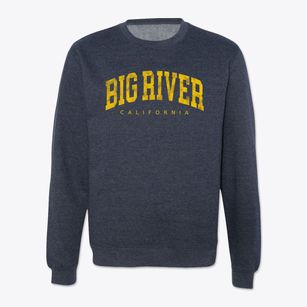 Big River California Urban Vibe Crewneck Sweatshirt