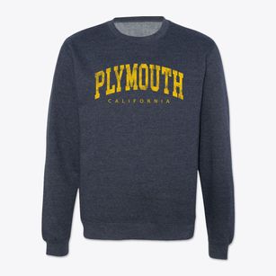 Plymouth California Urban Vibe Crewneck Sweatshirt