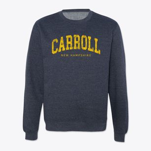 Carroll New Hampshire Urban Vibe Crewneck Sweatshirt