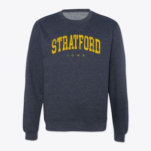 Stratford Iowa Urban Vibe Crewneck Sweatshirt