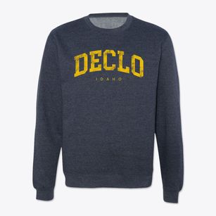Declo Idaho Urban Vibe Crewneck Sweatshirt