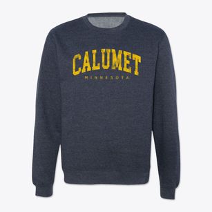 Calumet Minnesota Urban Vibe Crewneck Sweatshirt