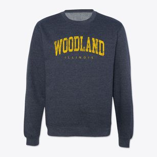 Woodland Illinois Urban Vibe Crewneck Sweatshirt