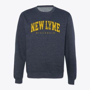 New Lyme Wisconsin Urban Vibe Crewneck Sweatshirt